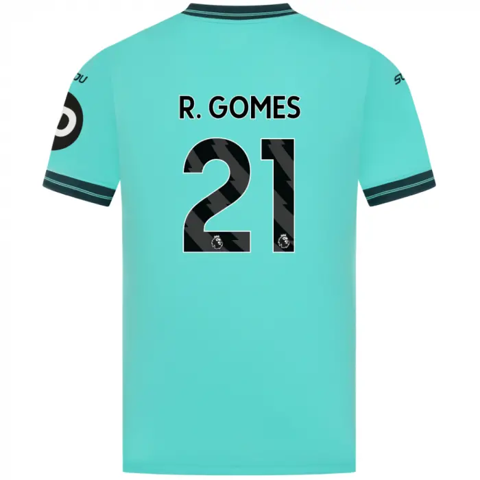 Wolverhampton Wanderers Shop | 2025-26 Wolves Pro Away Shirt – Adult R. GOMES 21 Wolverhampton Wanderers Merchandise